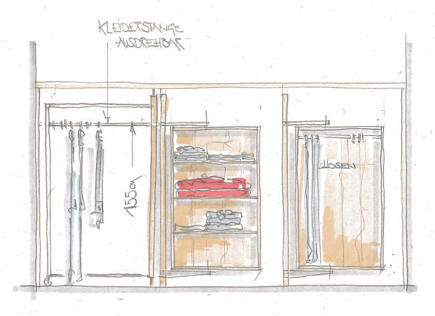 Schrank in der Dachschräge | Dachschraegenschrank 3 1