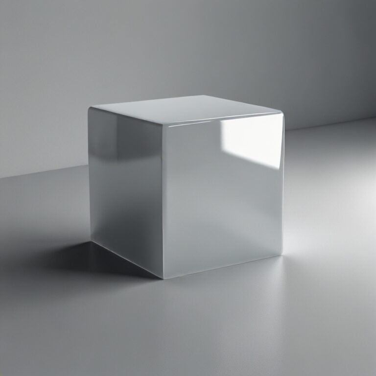 Glas satiniert